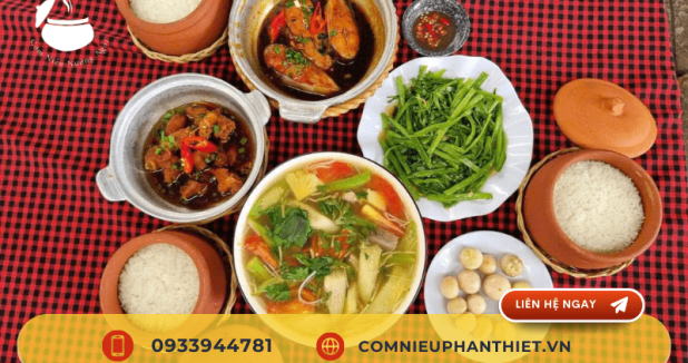 Đặc sản cơm niêu gây thương nhớ từ lần đầu tại quán Cơm Niêu Nướng Ngói Phan Thiết