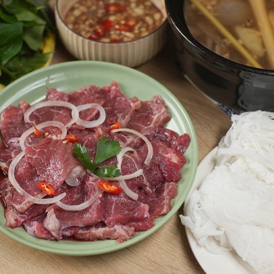 Bò nhúng giấm