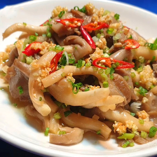 Nấm xào tỏi