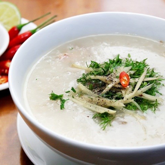 cháo bò bằm