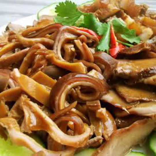 Bao từ xào chua ngọt