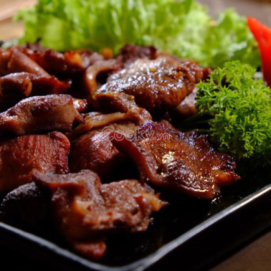 Lưỡi bò nướng ngói