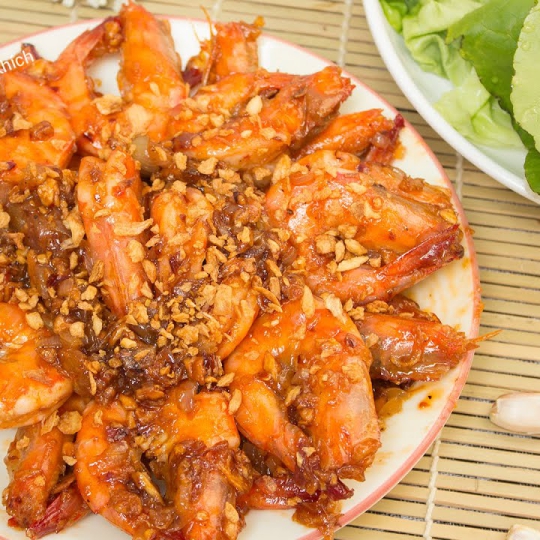 tôm cháy tỏi